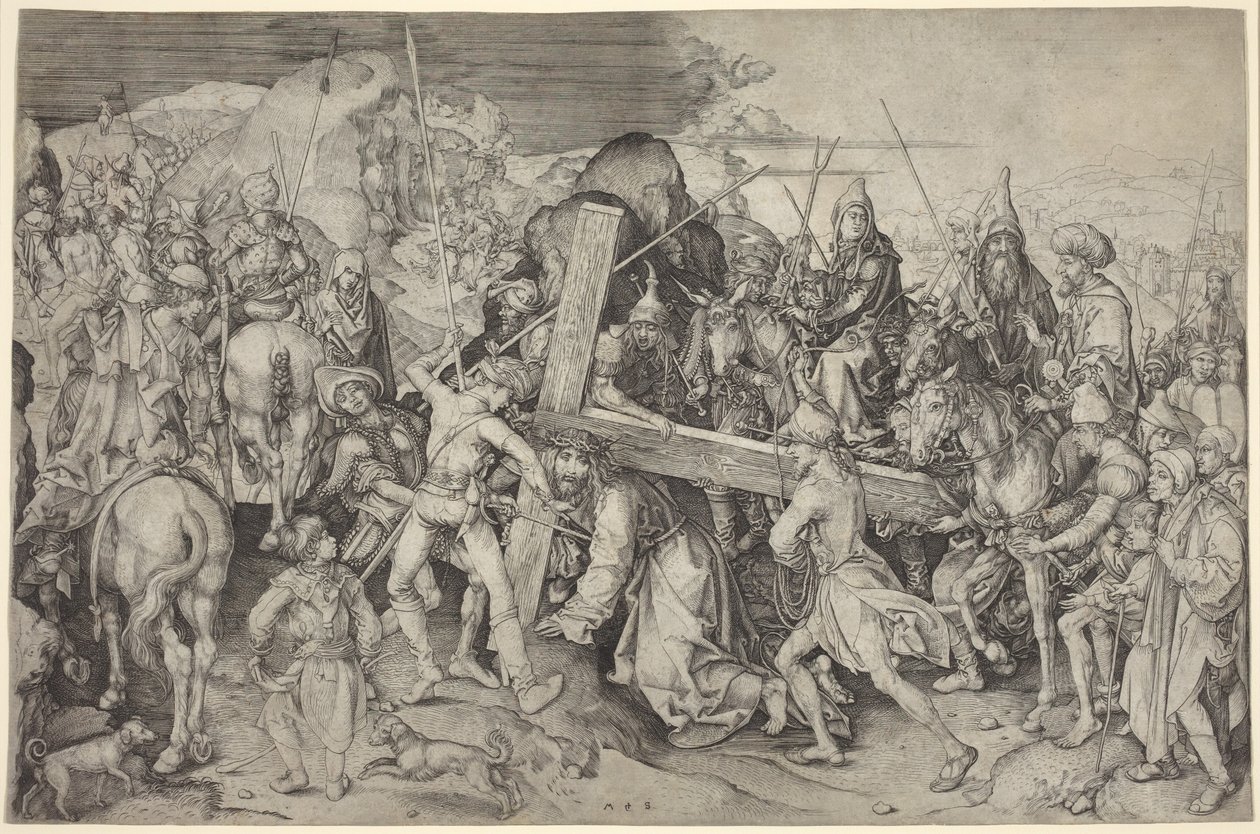 Haç Taşıyan İsa by Martin Schongauer