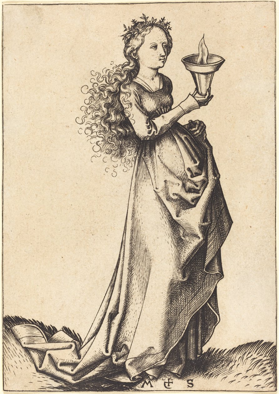 İlk Bilge Bakire by Martin Schongauer