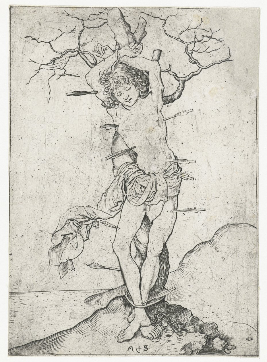 Aziz Sebastian by Martin Schongauer