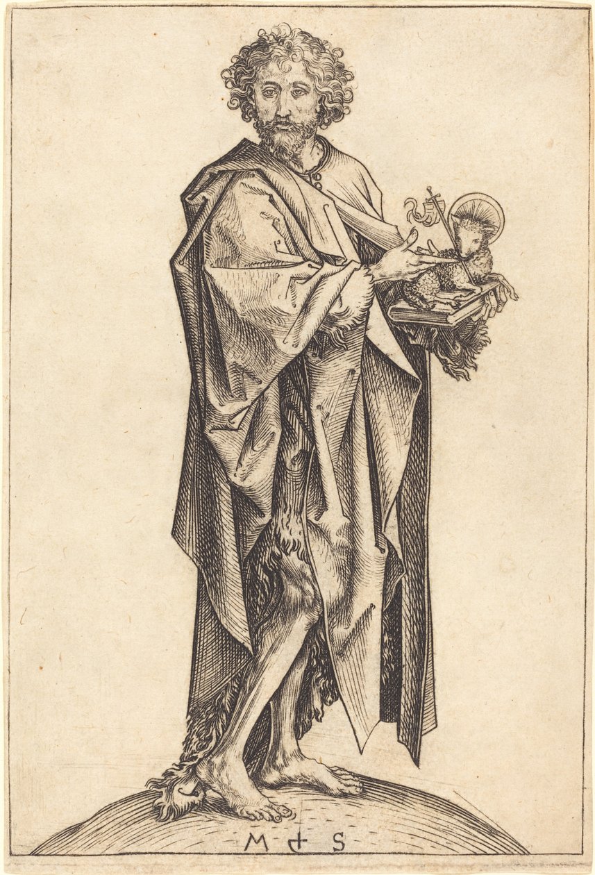 Aziz John the Baptist by Martin Schongauer