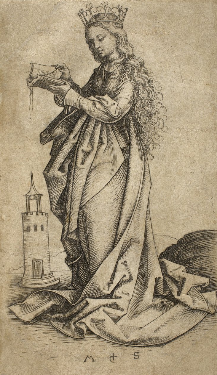 Aziz Barbara by Martin Schongauer