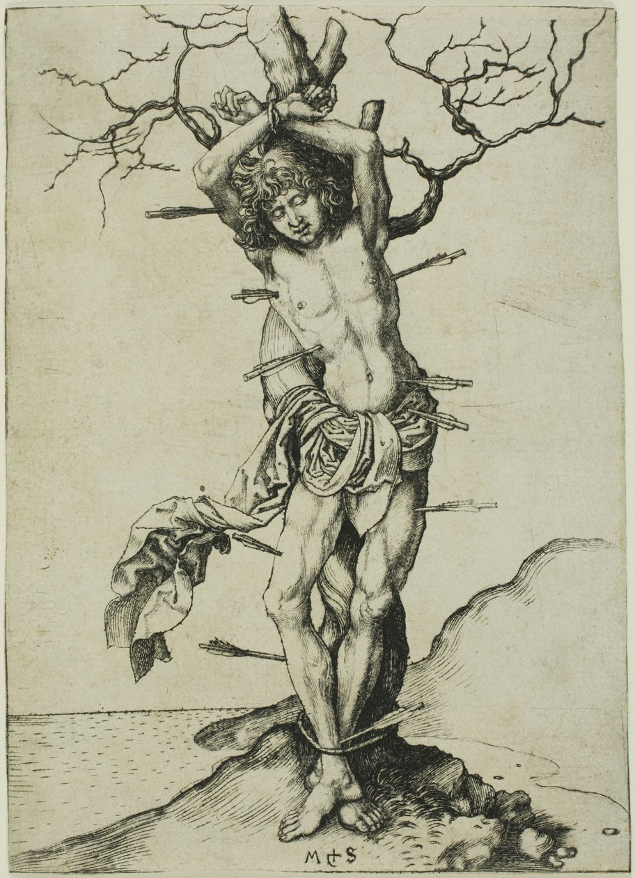 Aziz Sebastian by Martin Schongauer