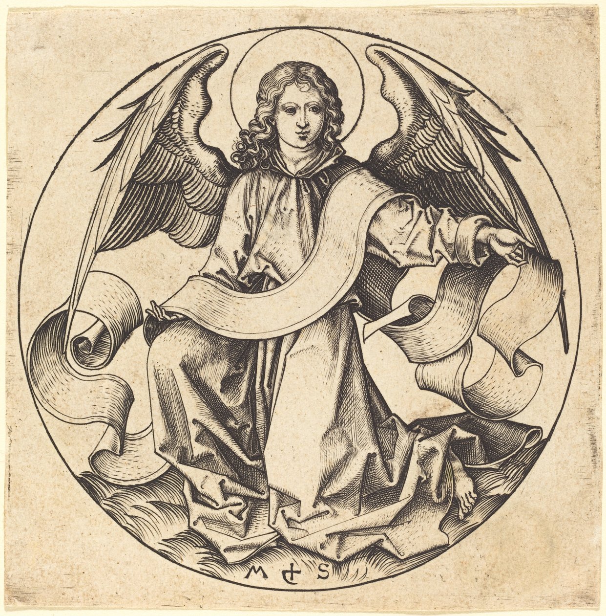 Aziz Matta Meleği by Martin Schongauer