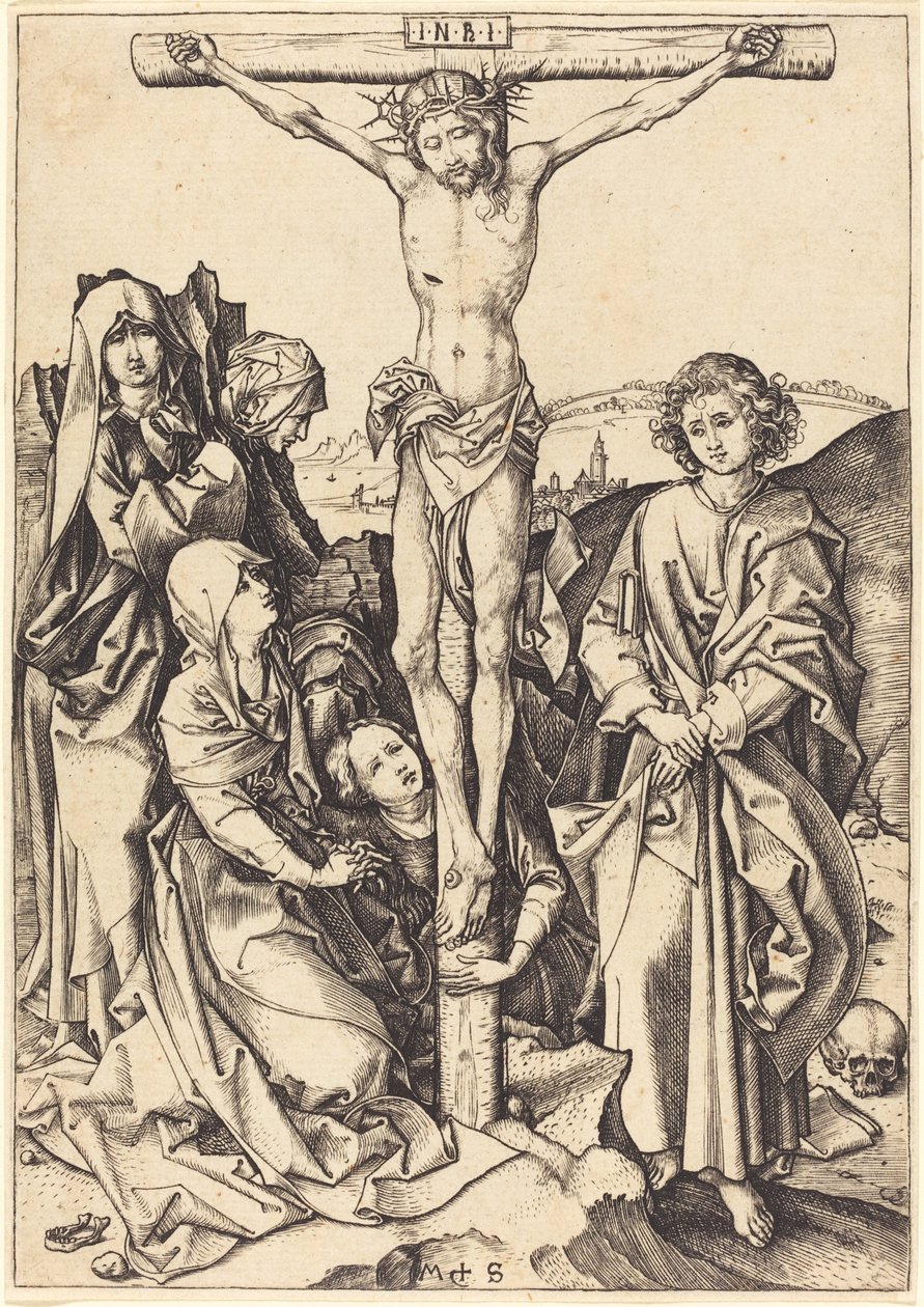 Çarmıha Gerilme by Martin Schongauer