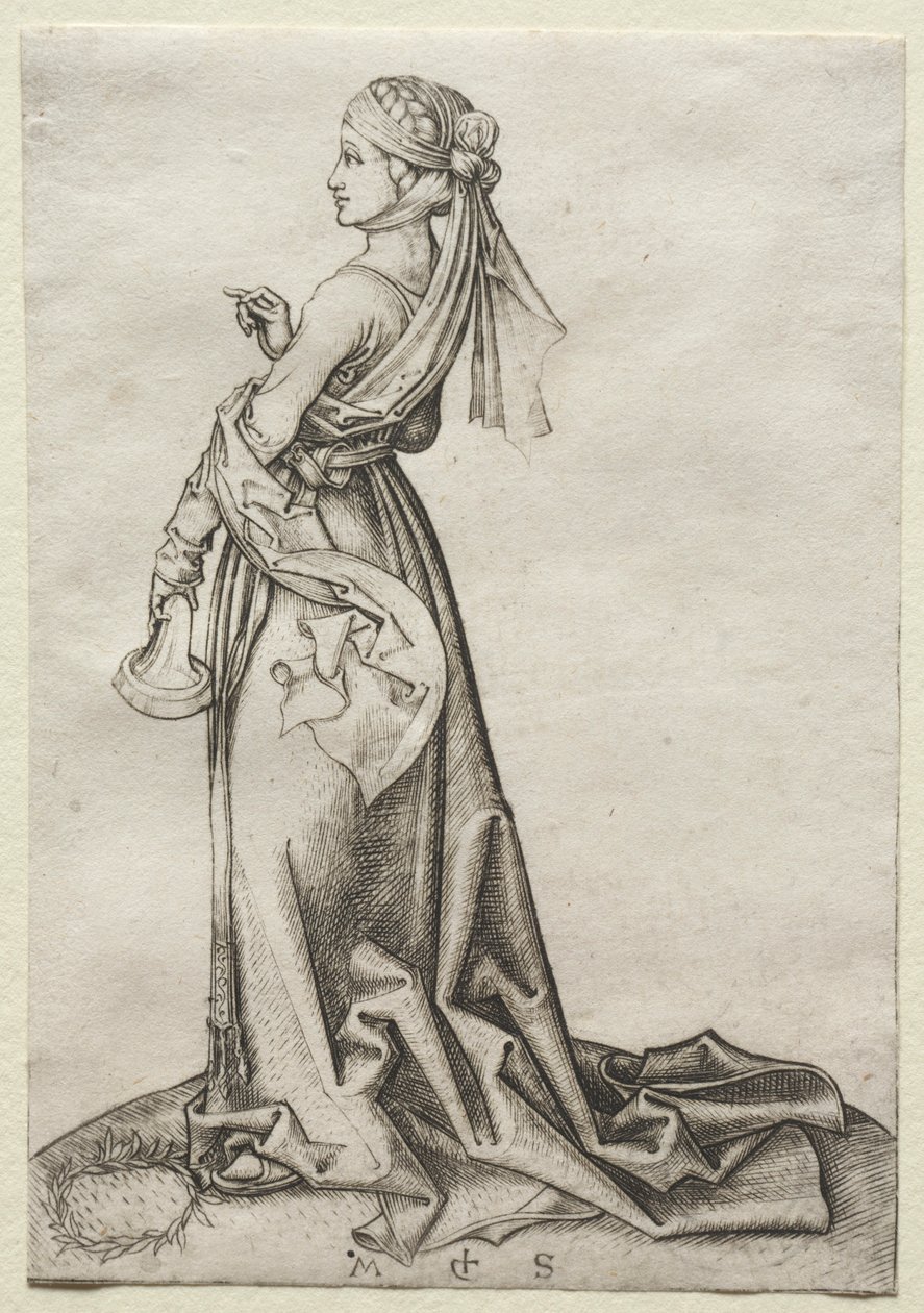 Aptal Bakirelerin İlki. by Martin Schongauer