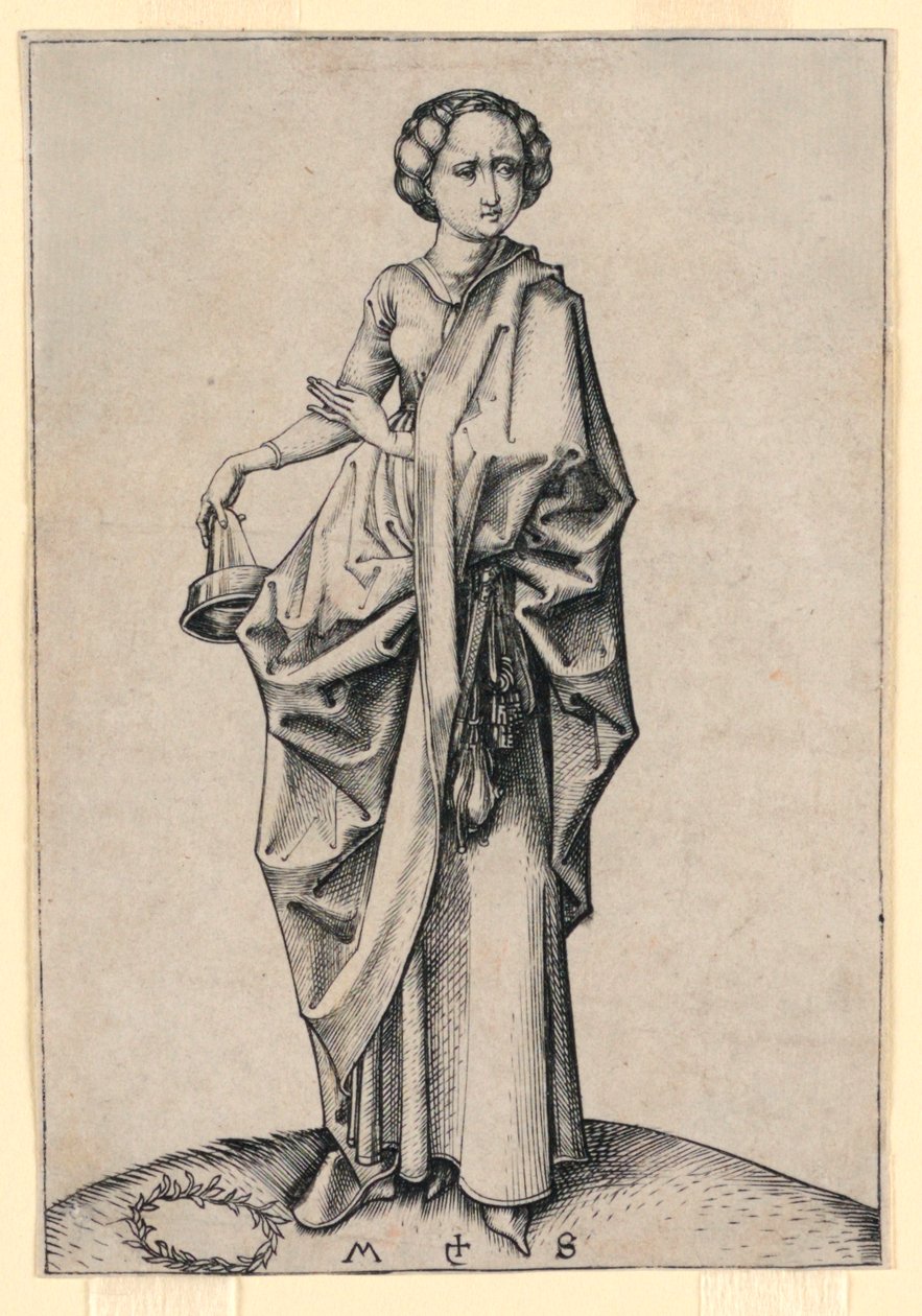 Dördüncü Aptal Bakire by Martin Schongauer