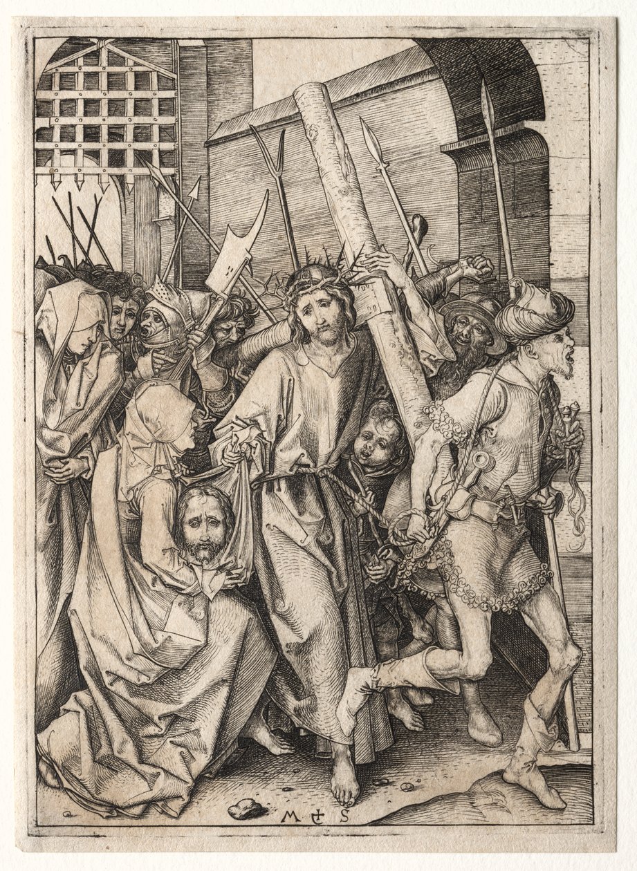 Tutku: Çarmıhı Taşıyan İsa by Martin Schongauer