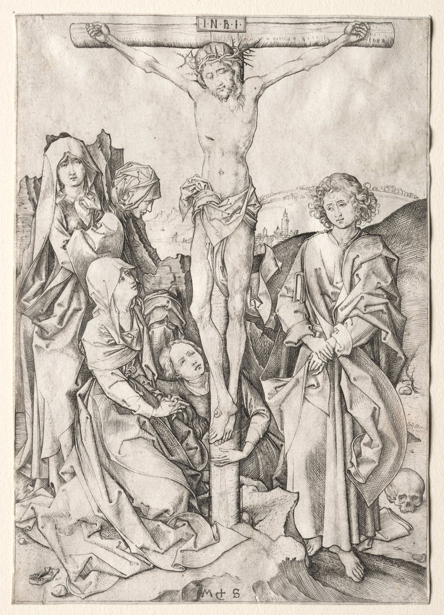 Tutku: Çarmıhtaki İsa by Martin Schongauer