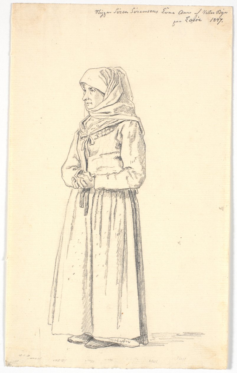 Kaptanın karısı Anne Sørensen, Vesterby on Læsø