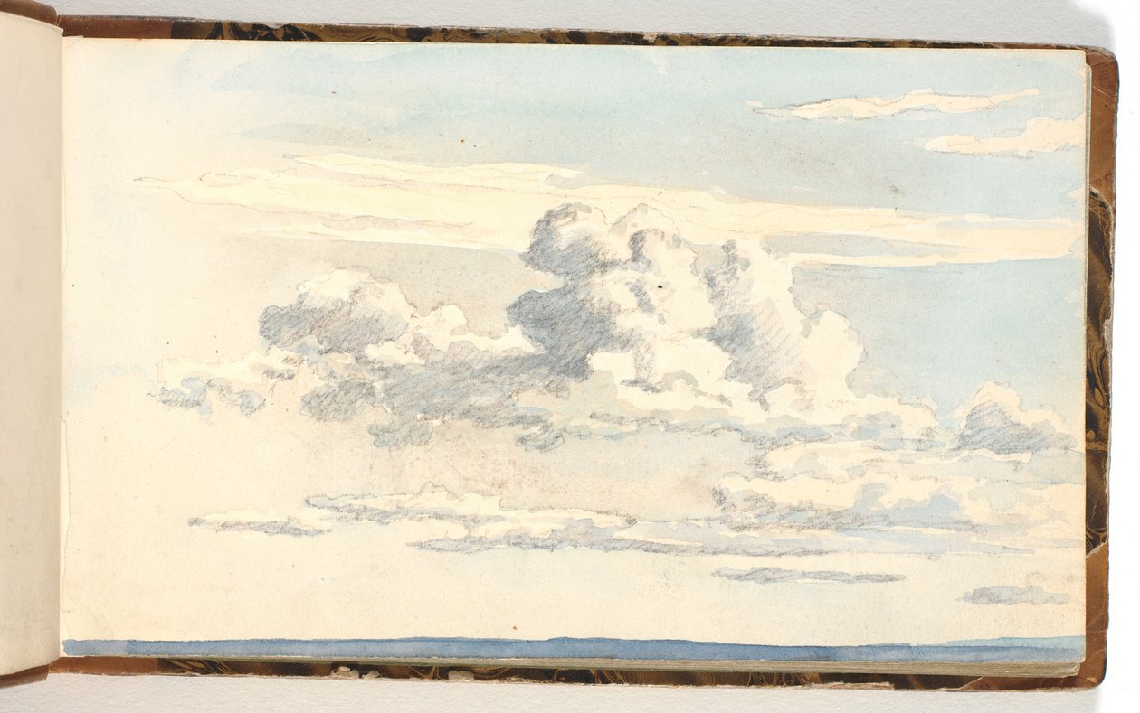 Skystudie by Martinus Rørbye