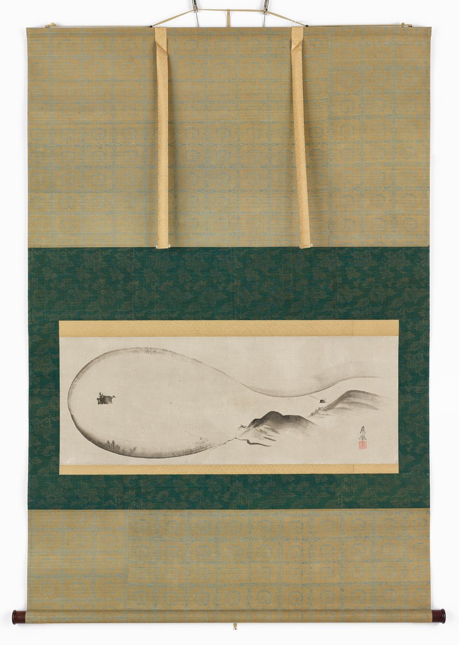 Peyzaj: Biwa Gölü, Edo dönemi, 18. yüzyıl. by Maruyama Okyo