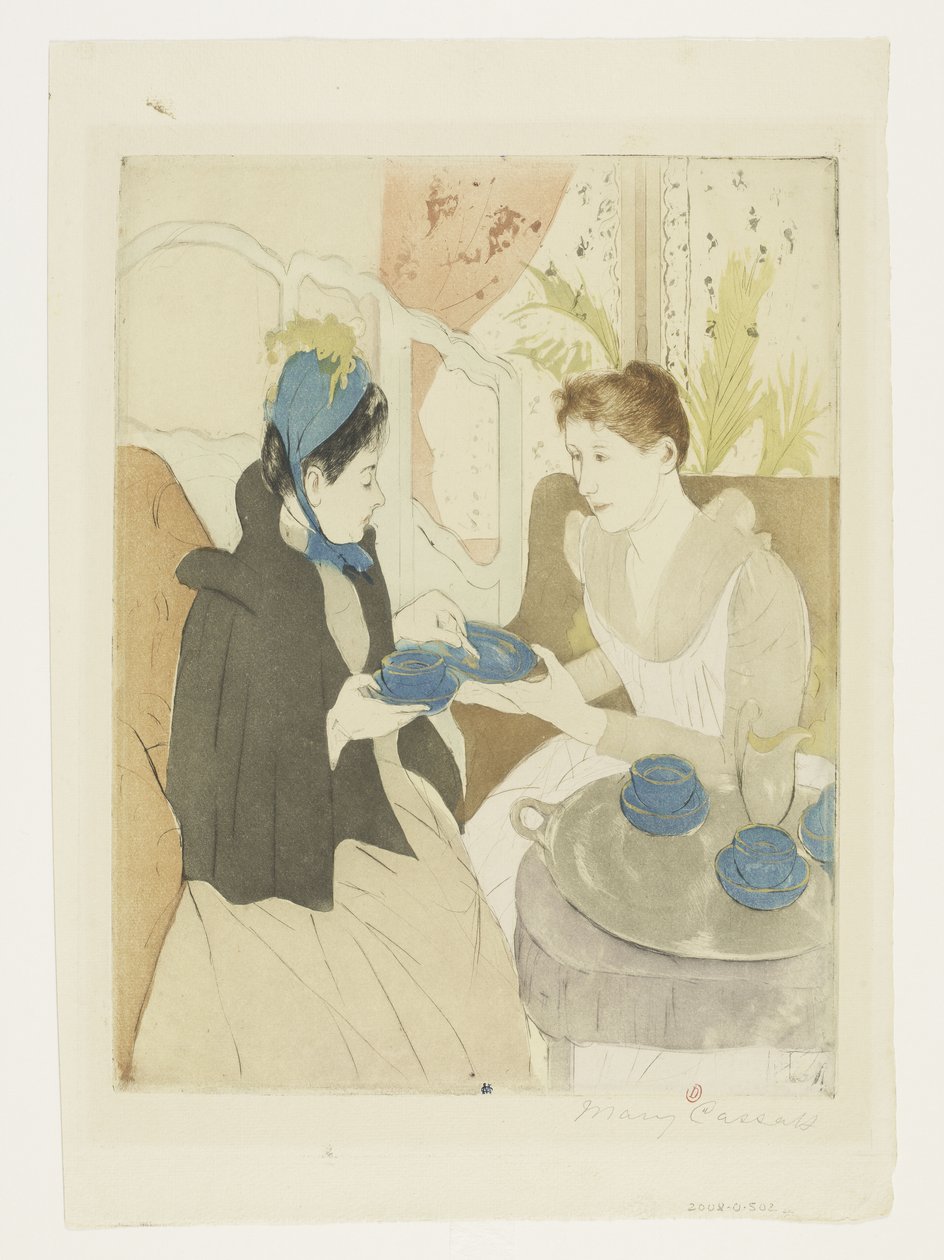 Ziyaret by Mary Cassatt