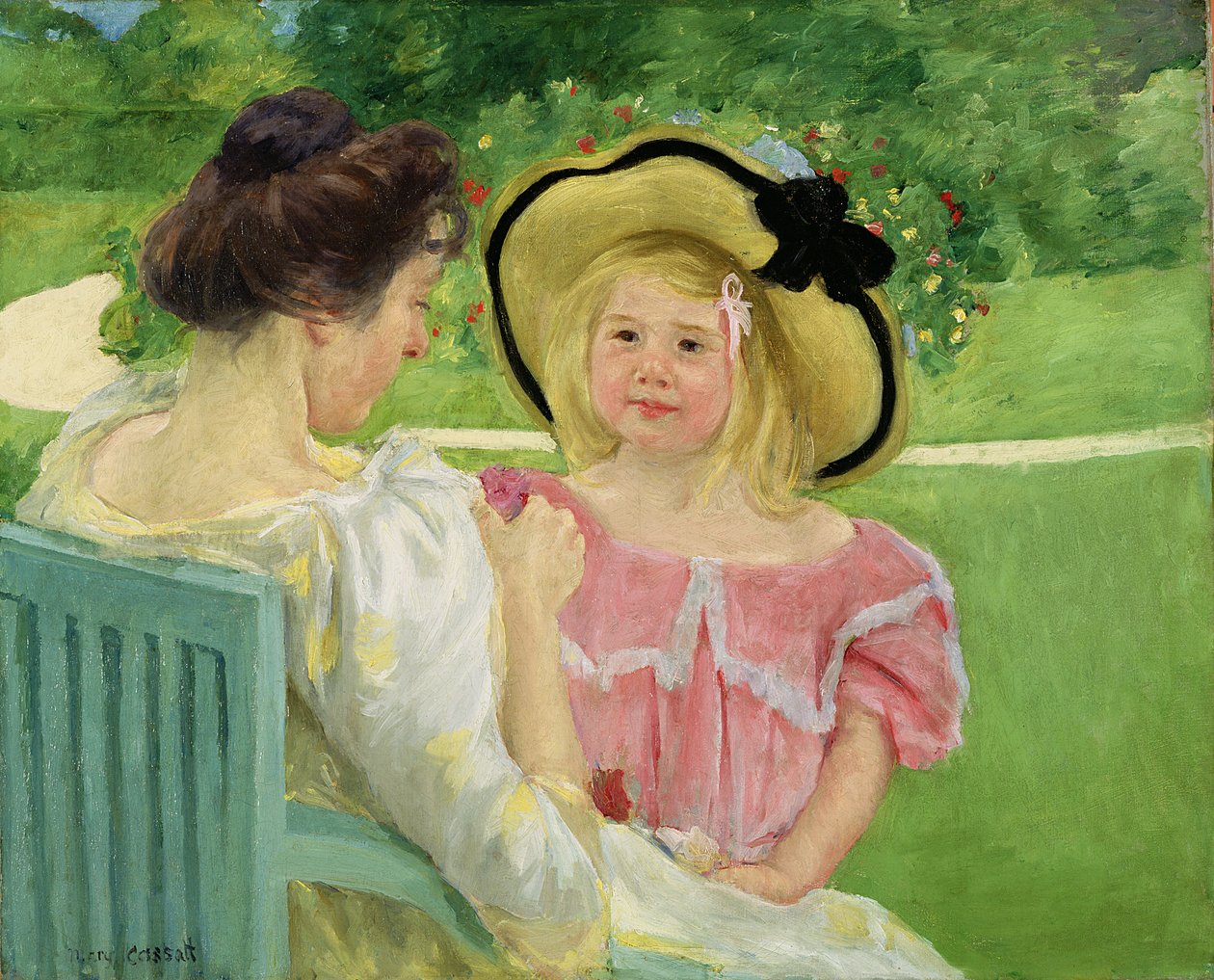 Bahçede, 190304 by Mary Cassatt