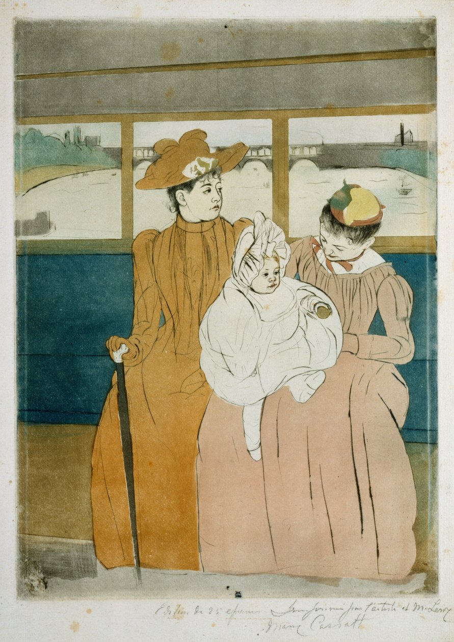 Otobüste by Mary Cassatt