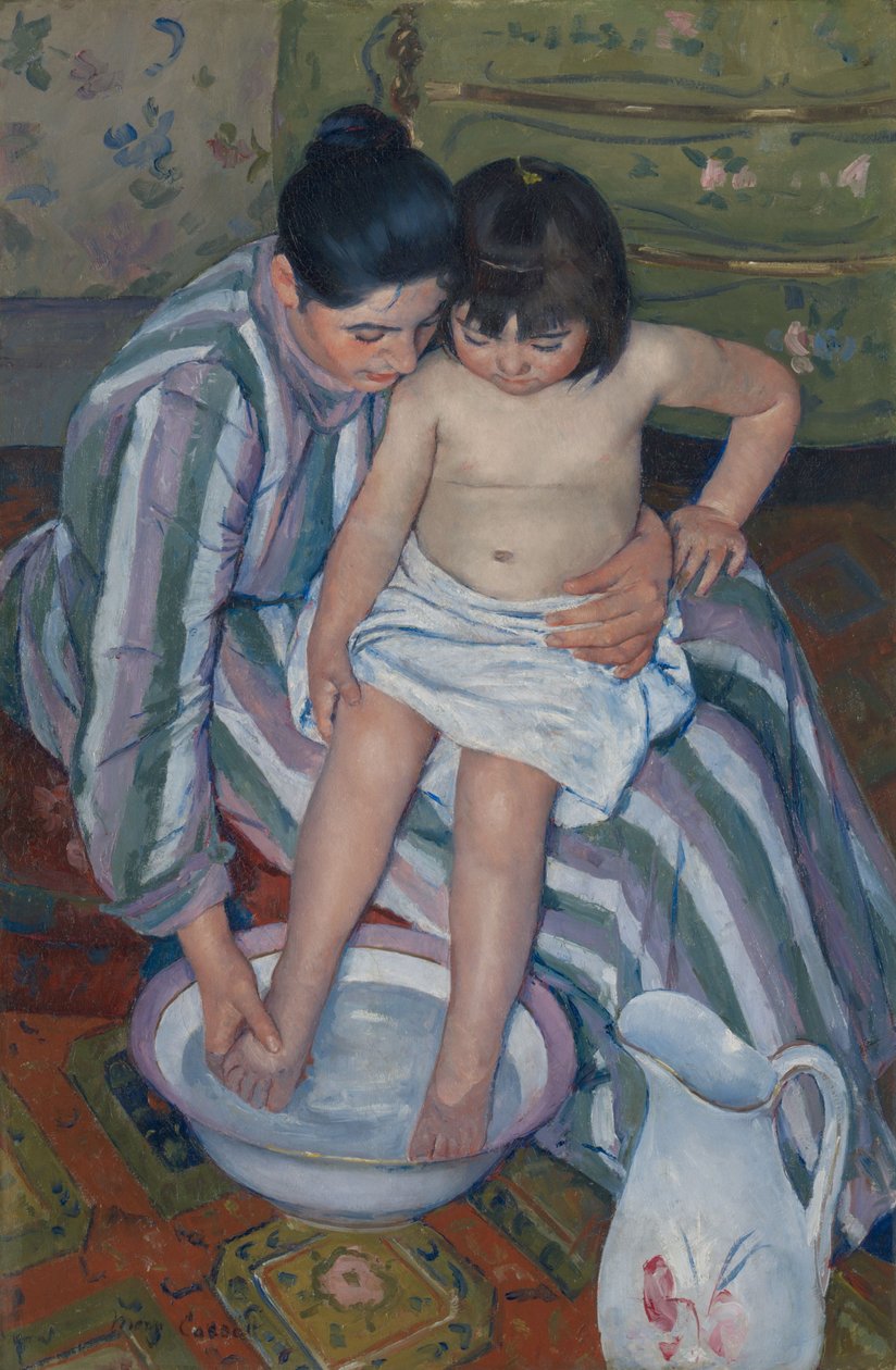 Çocuğun Banyosu by Mary Cassatt
