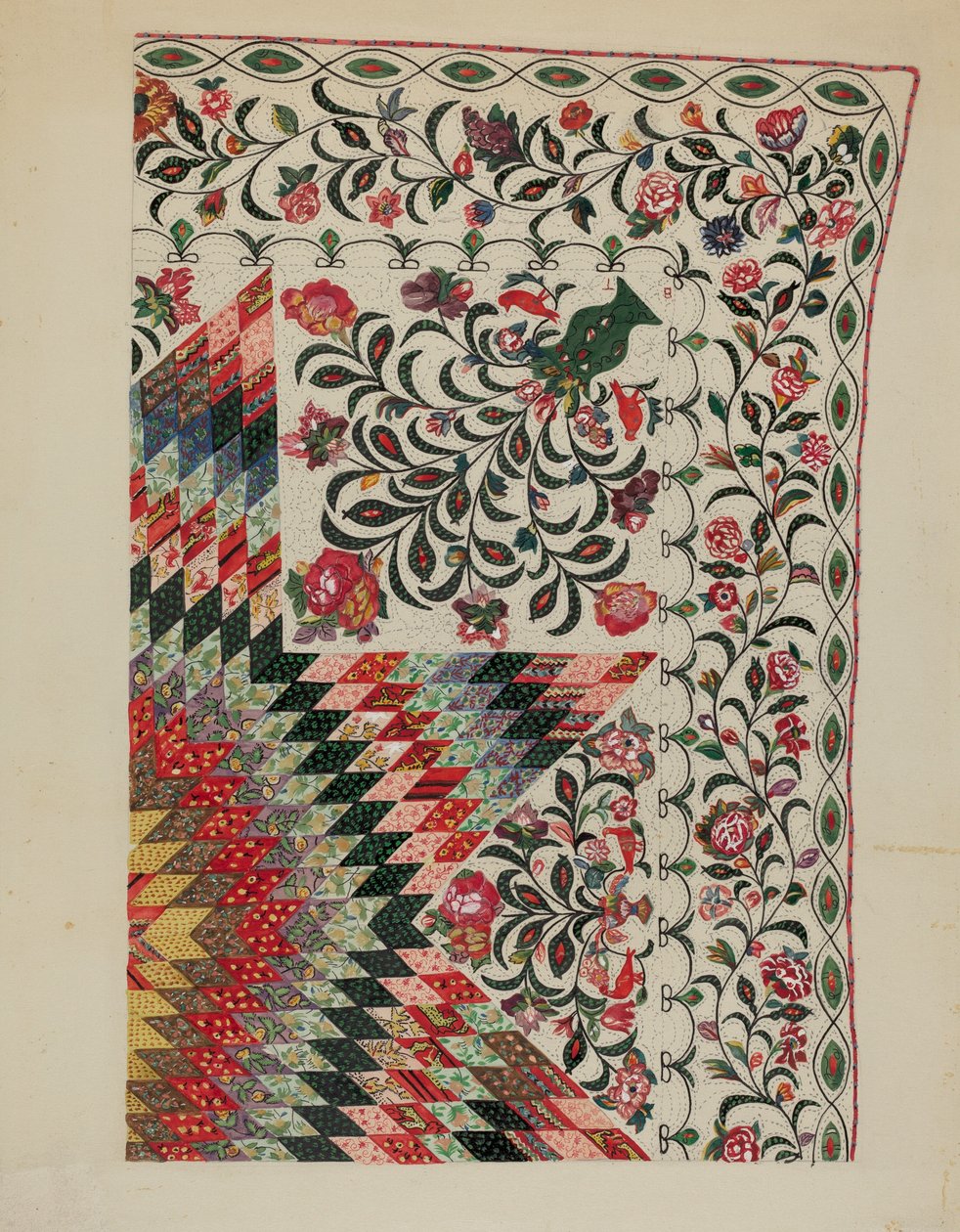 Patchwork ve Aplike Yorgan by Mary Berner