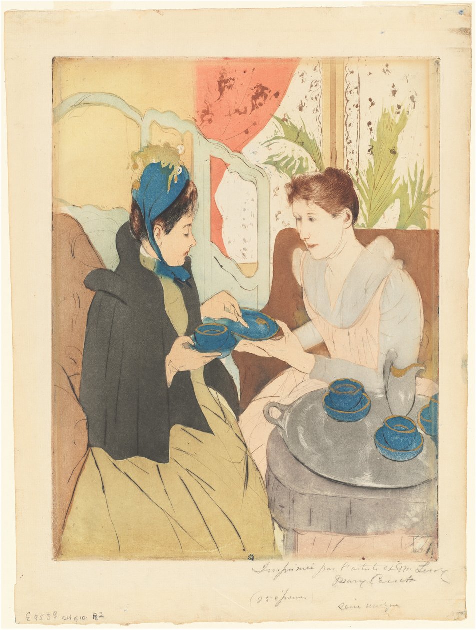 ikindi çayı partisi by Mary Cassatt