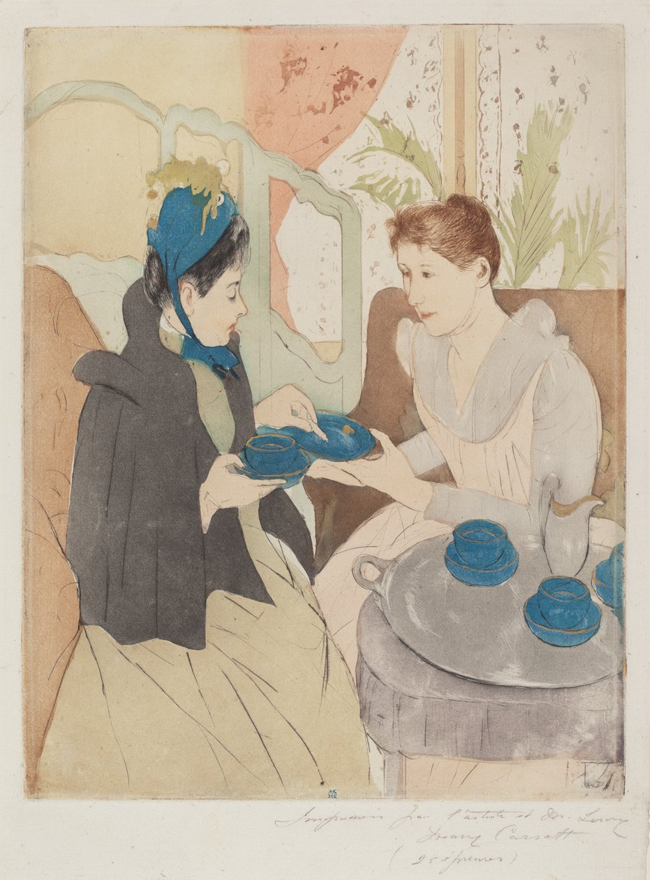 ikindi çayı partisi by Mary Cassatt