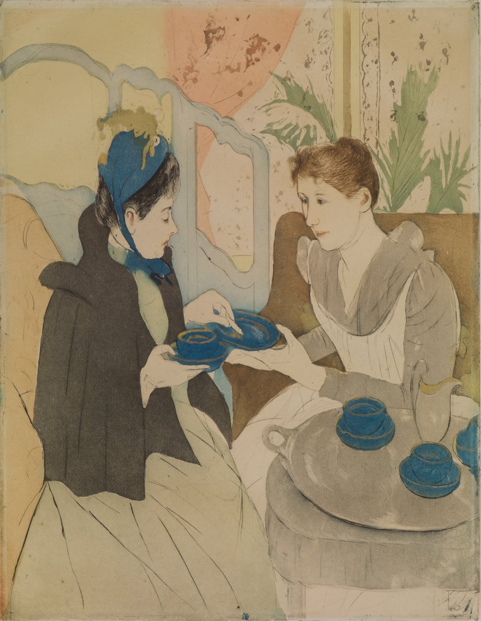 ikindi çayı partisi by Mary Cassatt