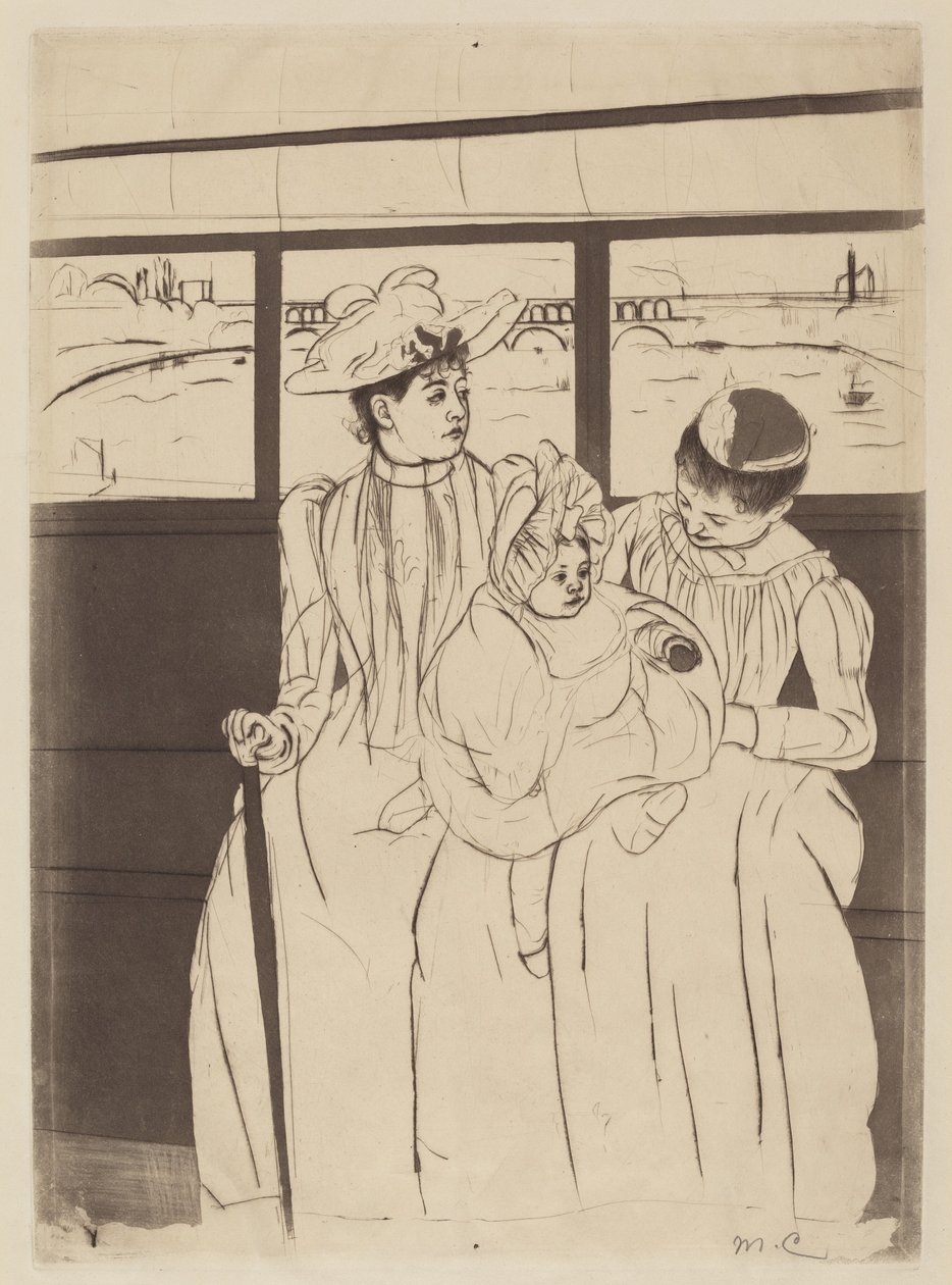 Otobüste by Mary Cassatt