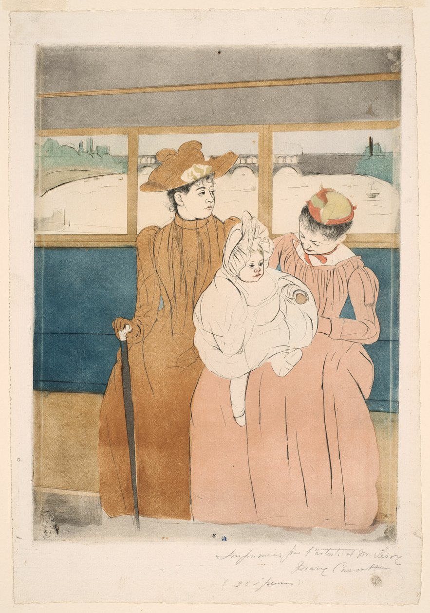Otobüste by Mary Cassatt