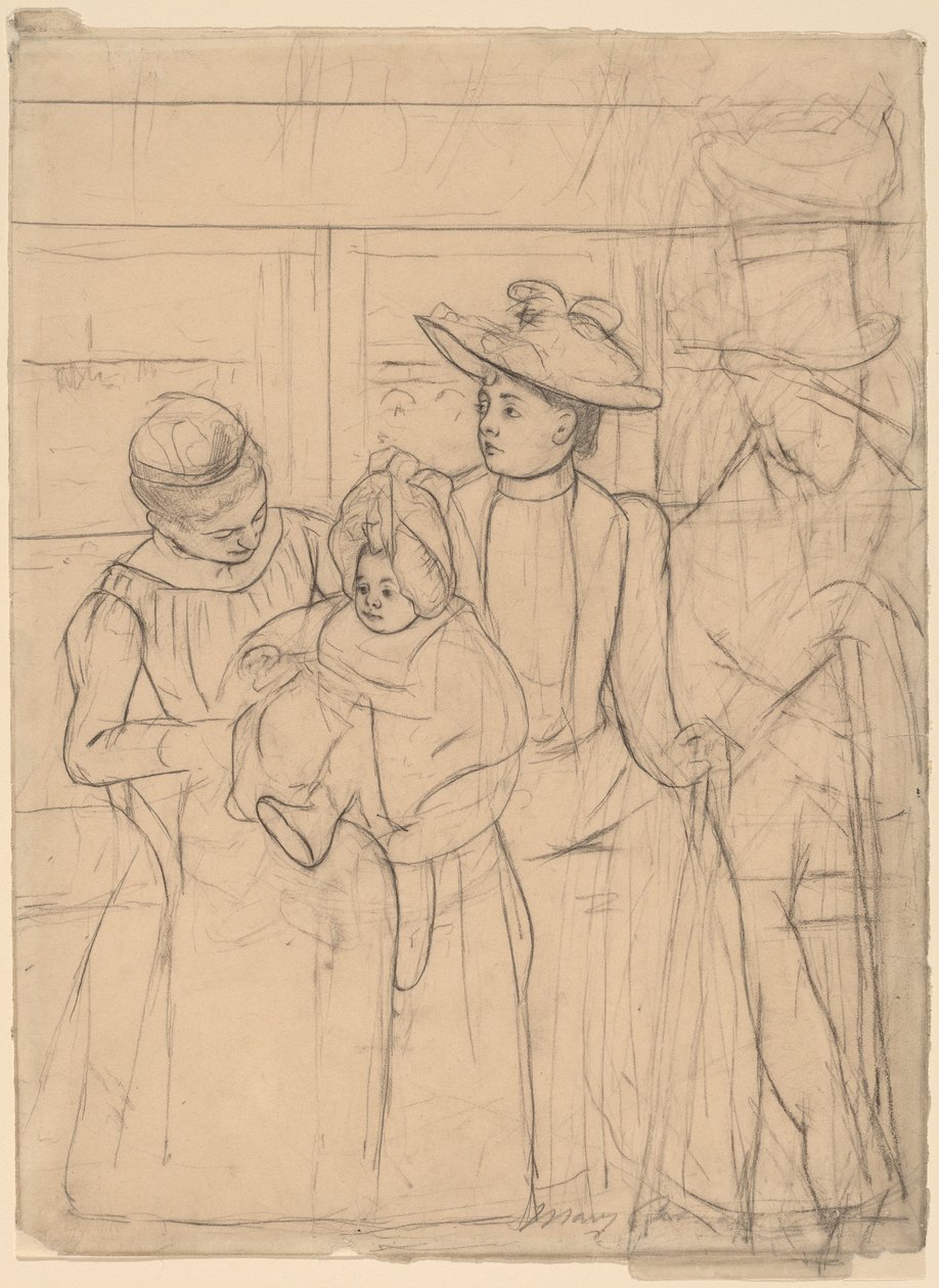 Otobüste by Mary Cassatt