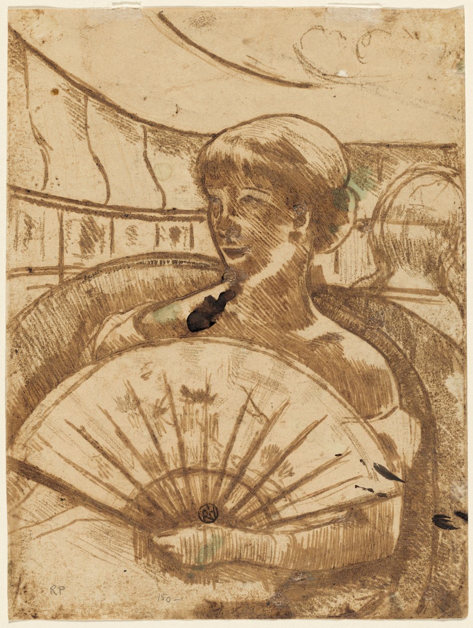 Opera Kutusunda [verso] by Mary Cassatt