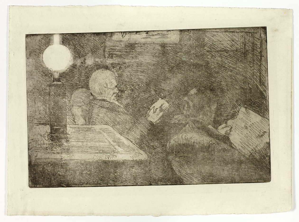 Bay ve Bayan Cassatt Okuma by Mary Cassatt