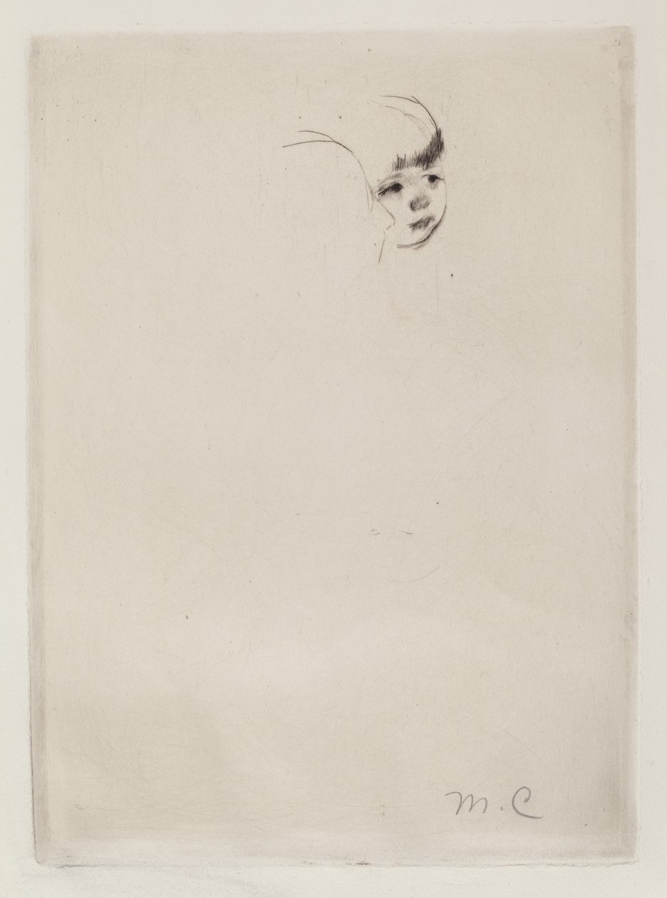 Köylü Anne ve Çocuğu, c. 1894. by Mary Cassatt