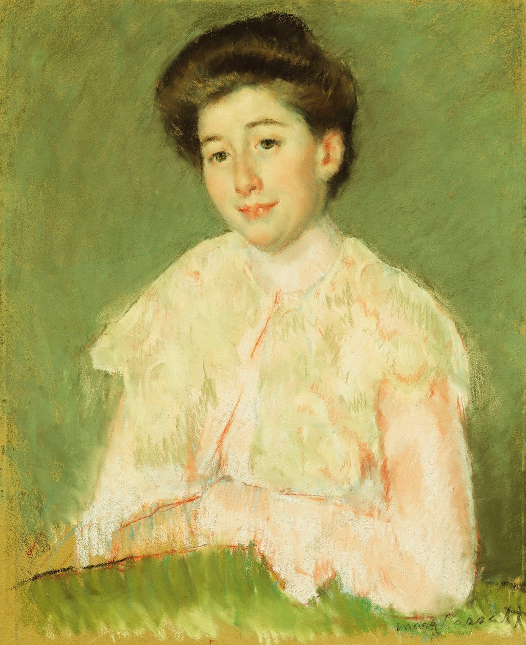 Bir Hanımefendinin Portresi, 1890 dolayları by Mary Cassatt
