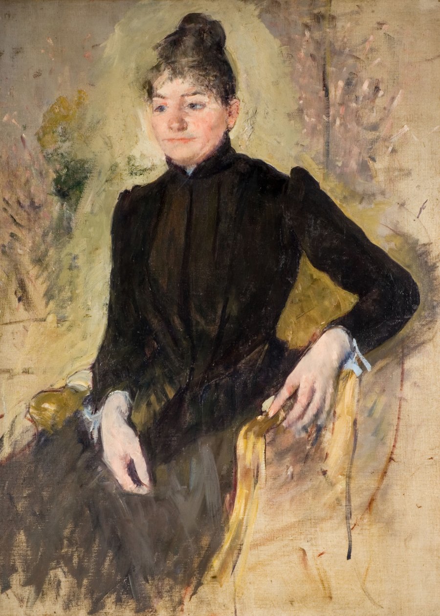 Bir Kadının Portresi, 1881-83. by Mary Cassatt
