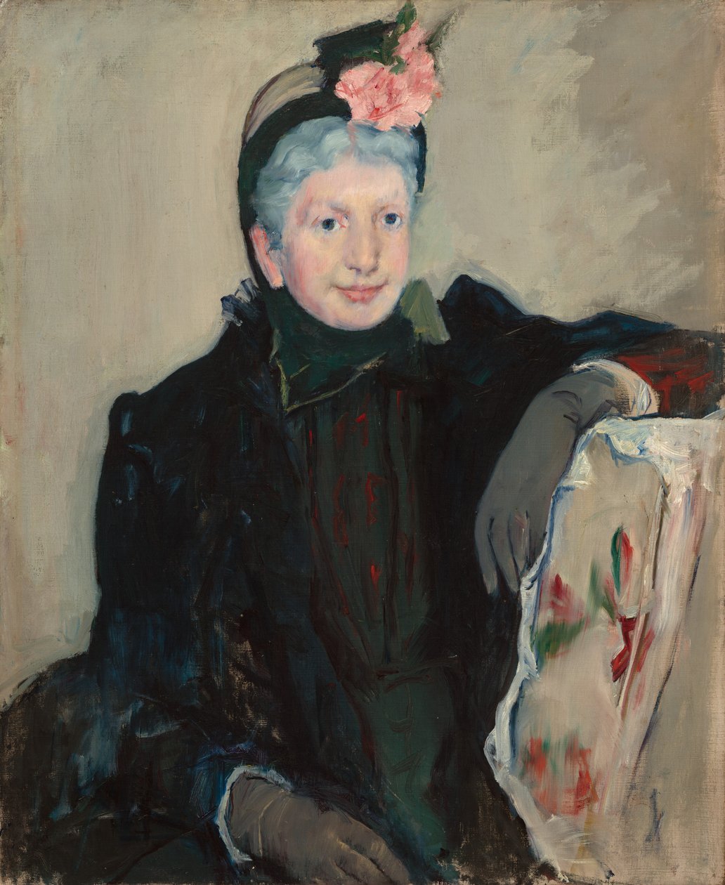 Yaşlı Bir Kadının Portresi by Mary Cassatt