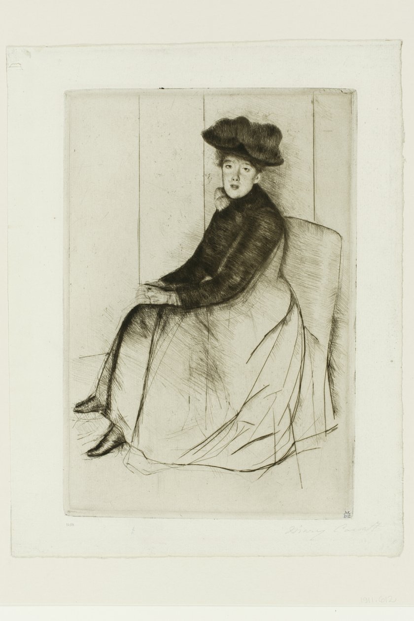 Refleks by Mary Cassatt