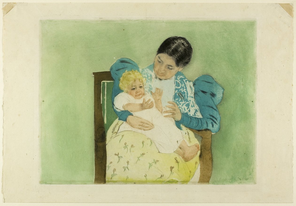 Çıplak Ayaklı Çocuk by Mary Cassatt