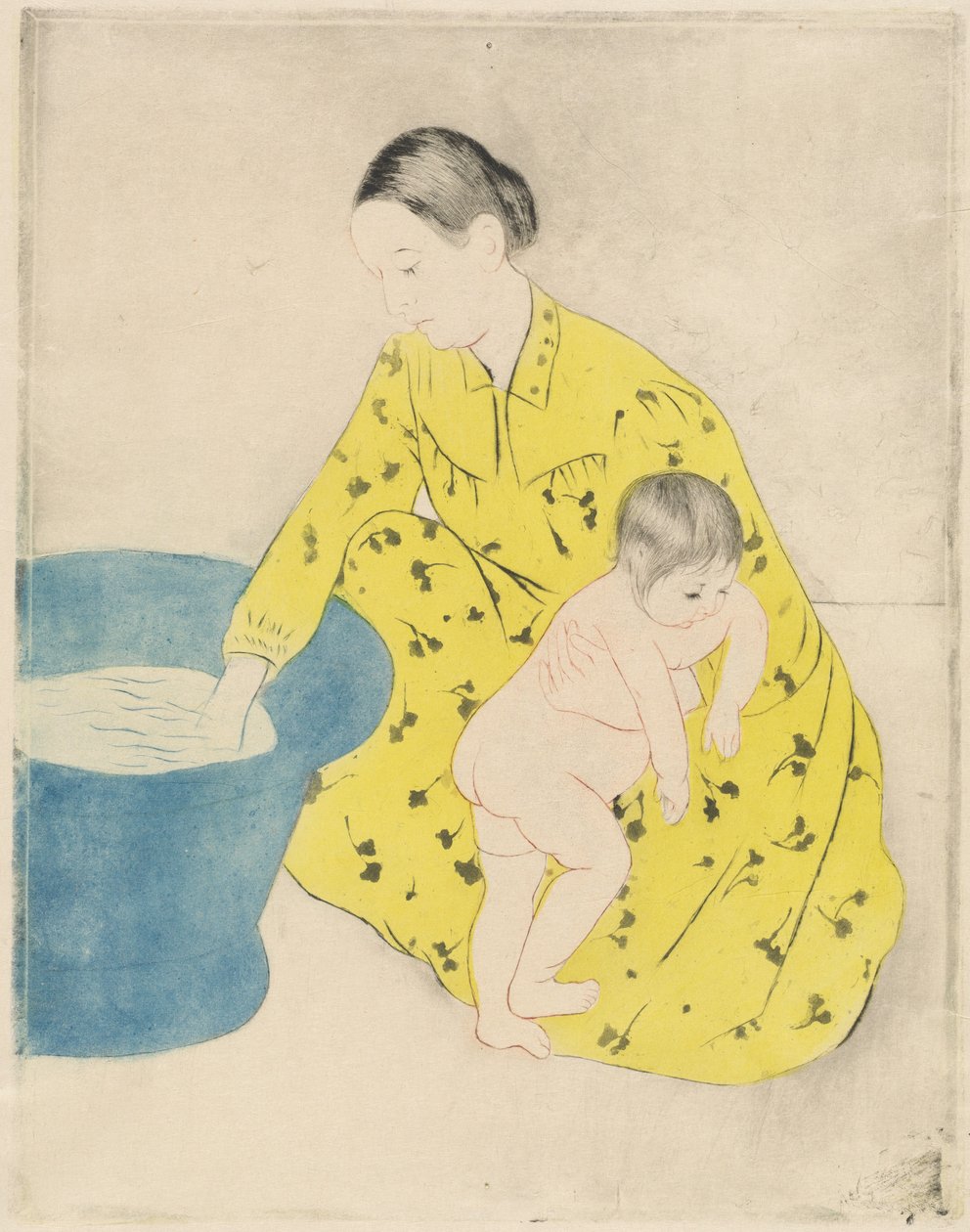 Hamam, 1890-1891. by Mary Cassatt