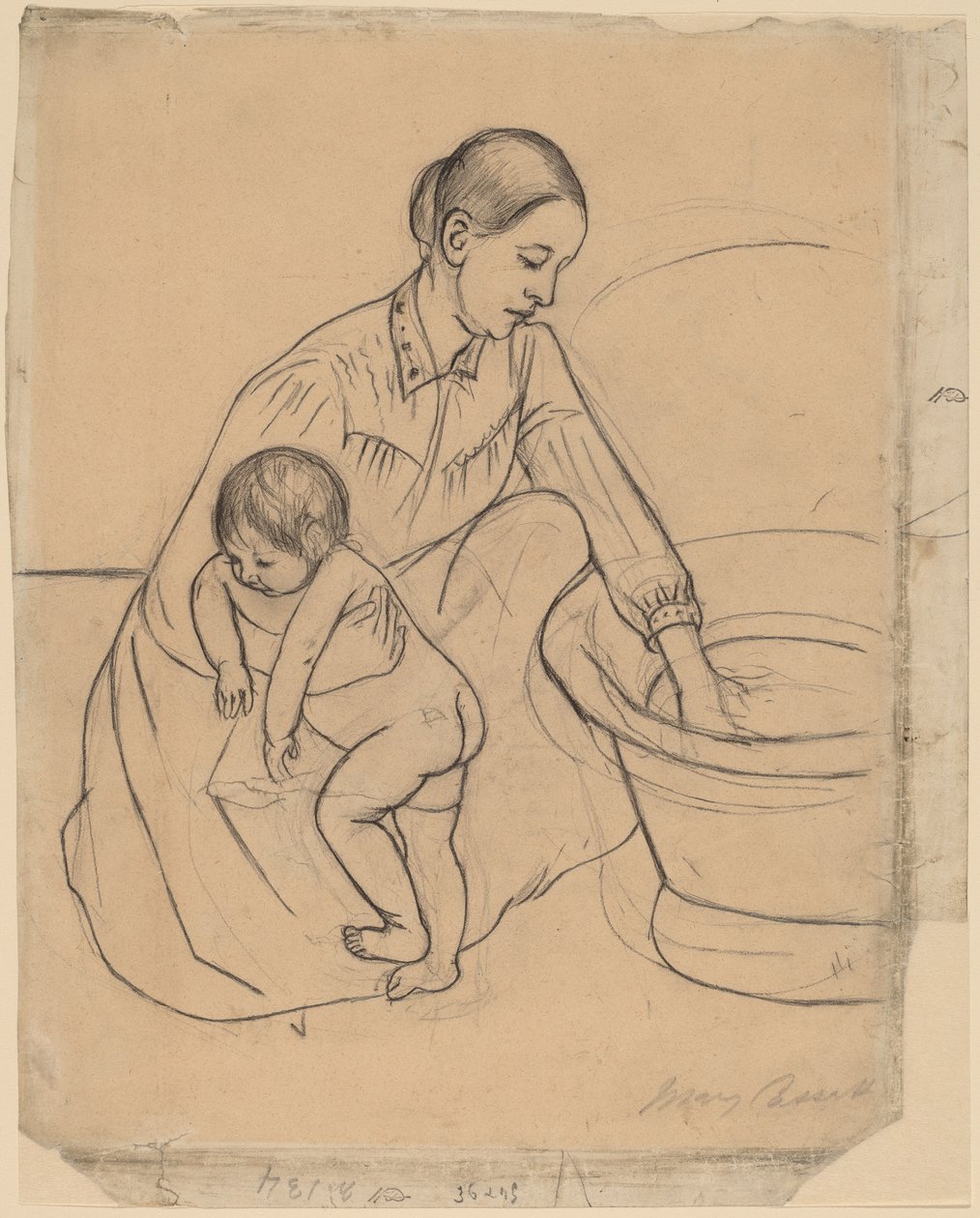 Banyo [rekto] by Mary Cassatt