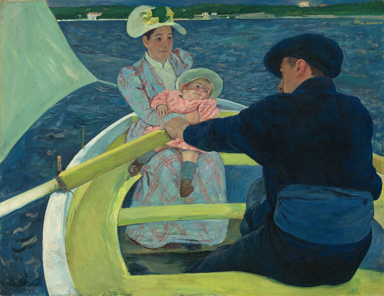 Tekne Partisi, 18931894. by Mary Cassatt
