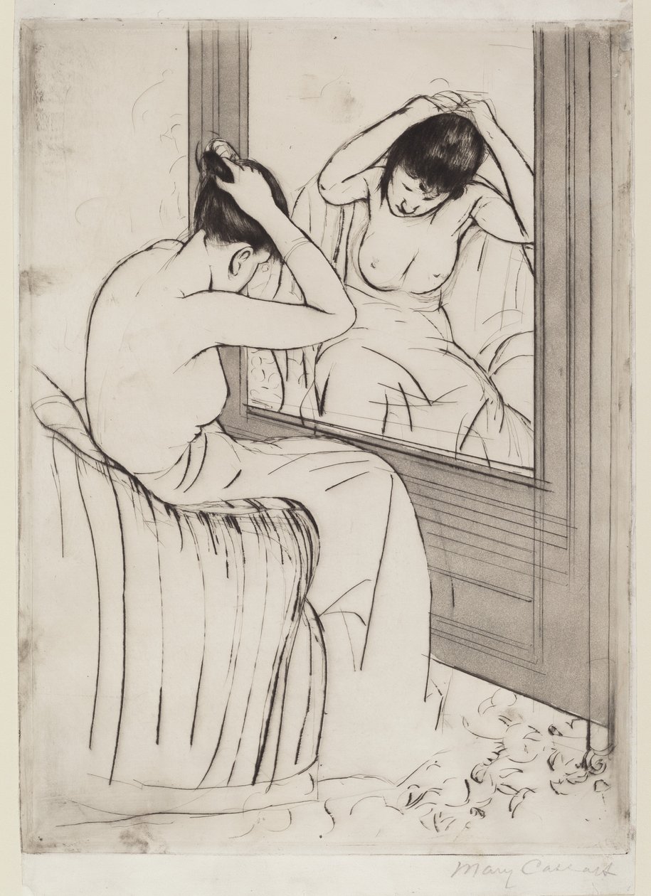 Kuaför by Mary Cassatt