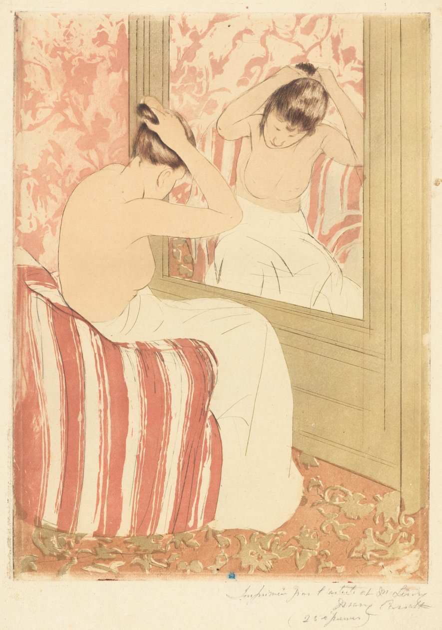 Kuaför by Mary Cassatt