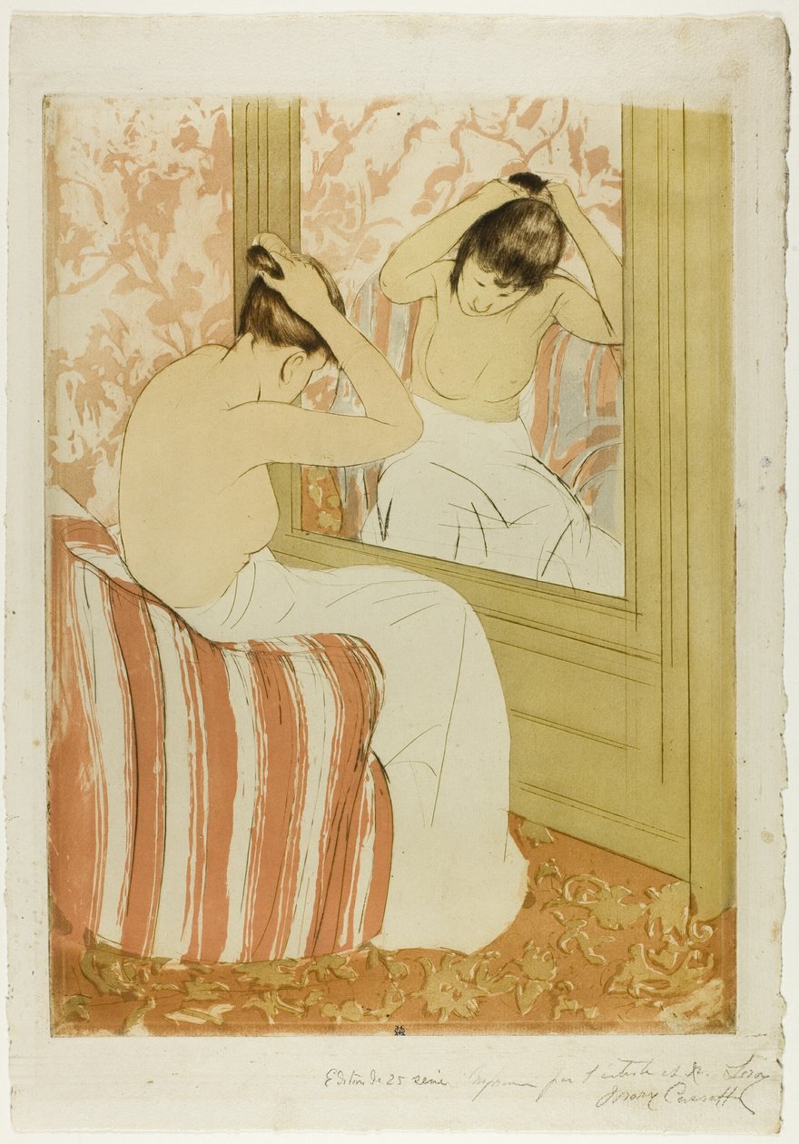 Kuaför by Mary Cassatt