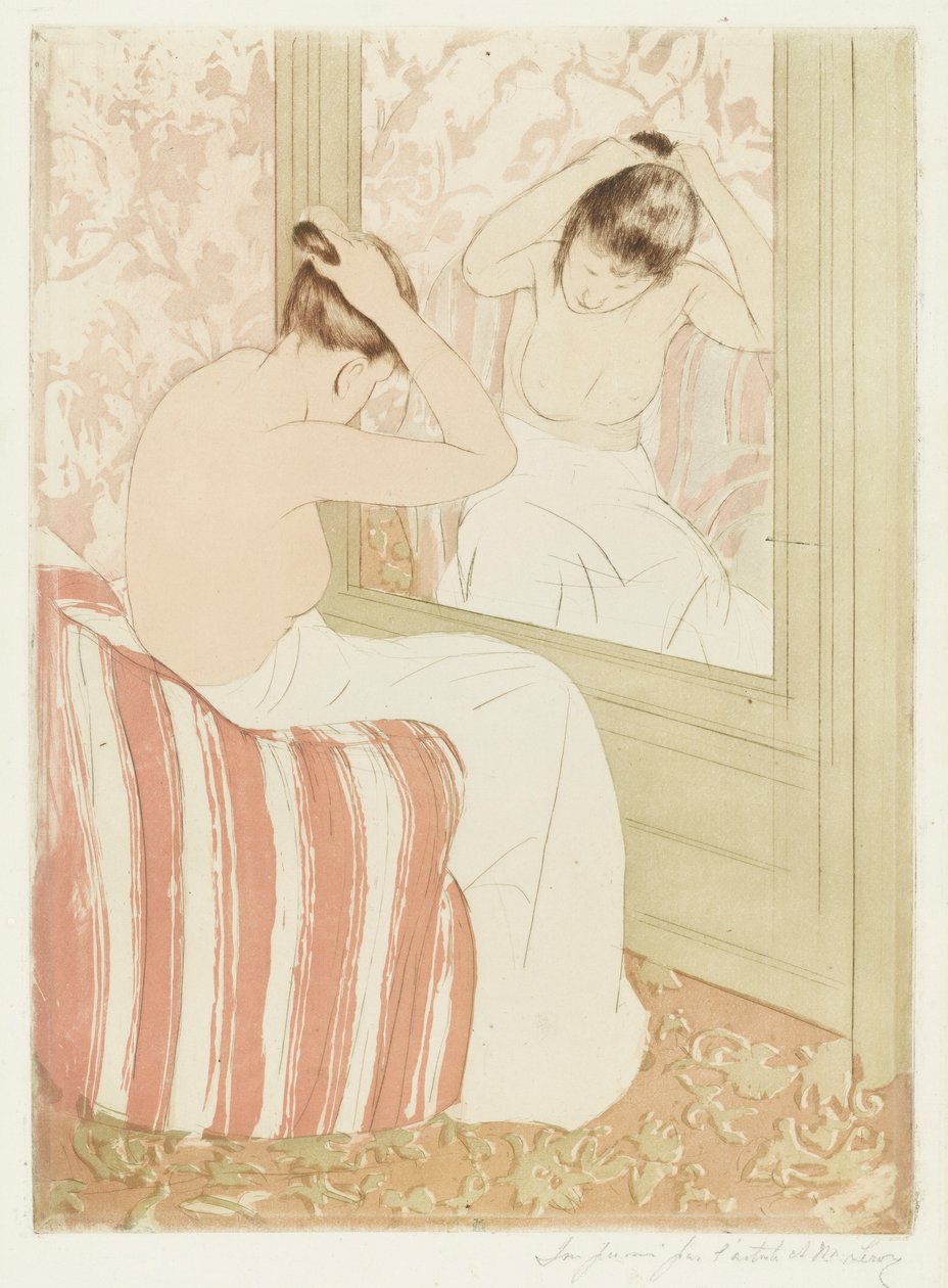 Kuaför by Mary Cassatt