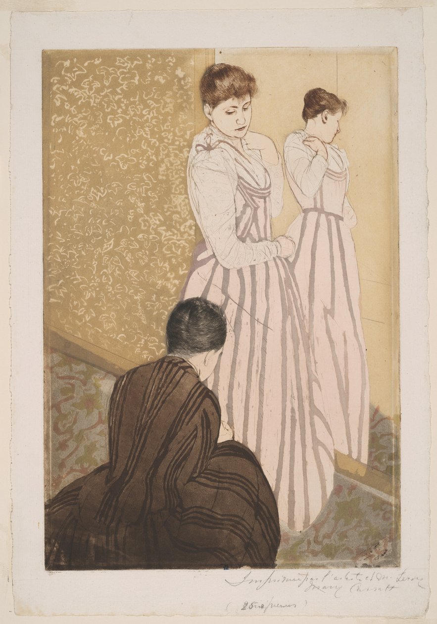 Bağlantı parçası by Mary Cassatt