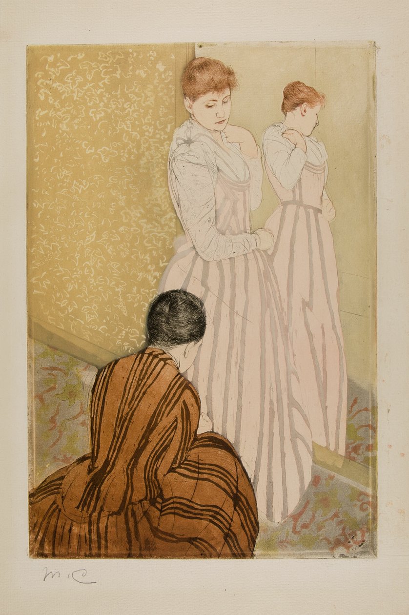 Bağlantı parçası by Mary Cassatt