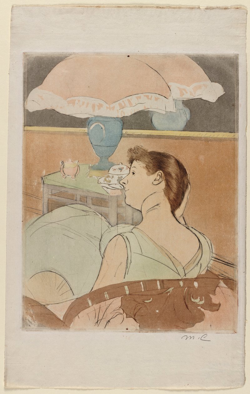 Lamba, 1890-1891. by Mary Cassatt