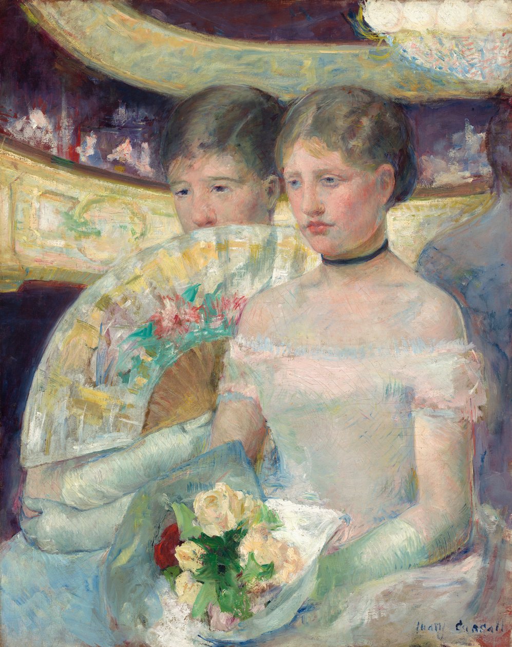 Lojman, c. 1878-1880. by Mary Cassatt