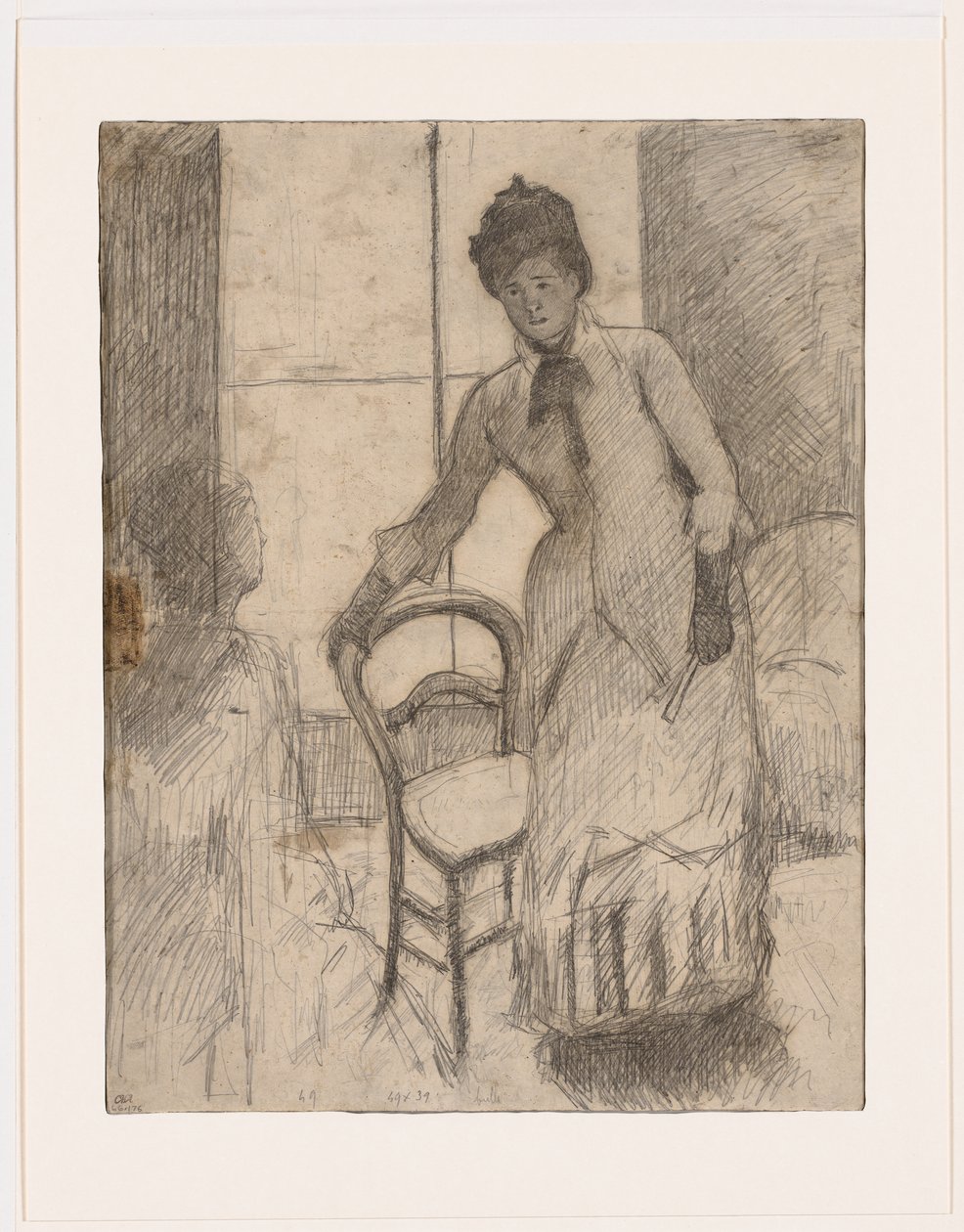 Ziyaretçi by Mary Cassatt