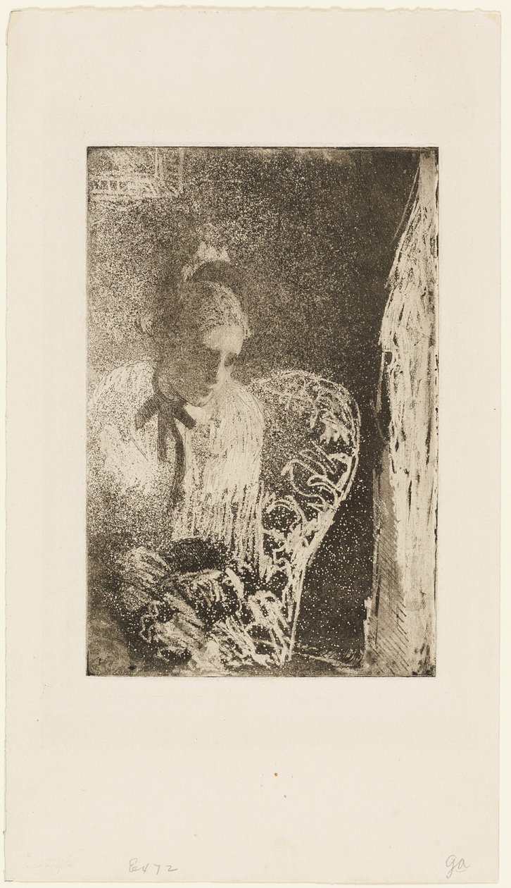 Beklemek by Mary Cassatt