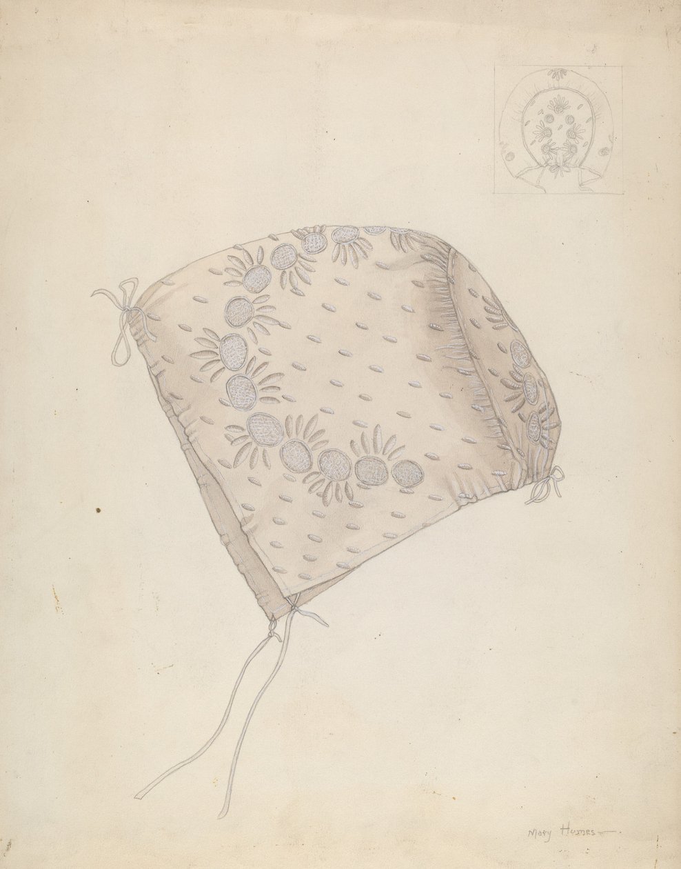 Bebek Şapkası, c. 1937. by Mary E Humes