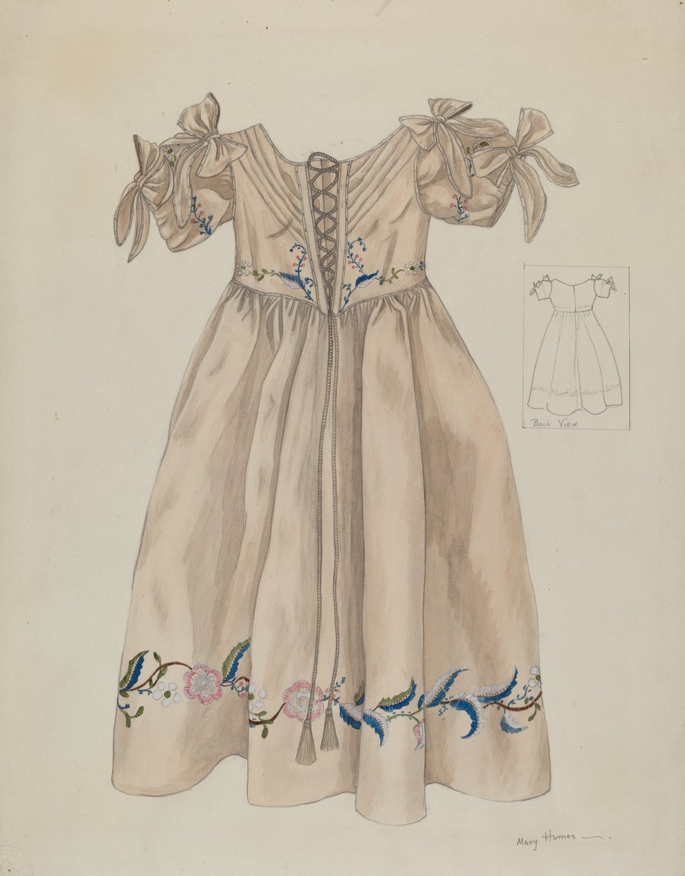 Çocuk Elbisesi, c. 1936. by Mary E Humes