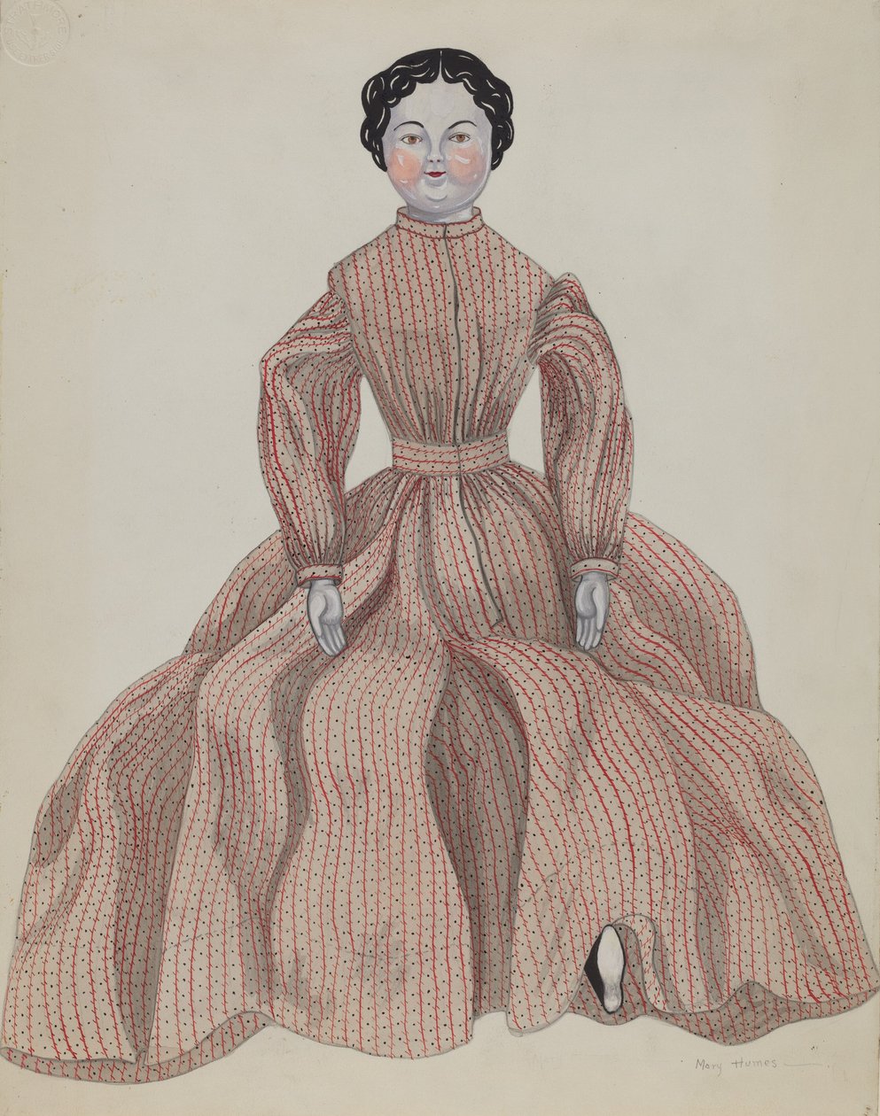 Bebek - Lulu, c. 1936. by Mary E Humes